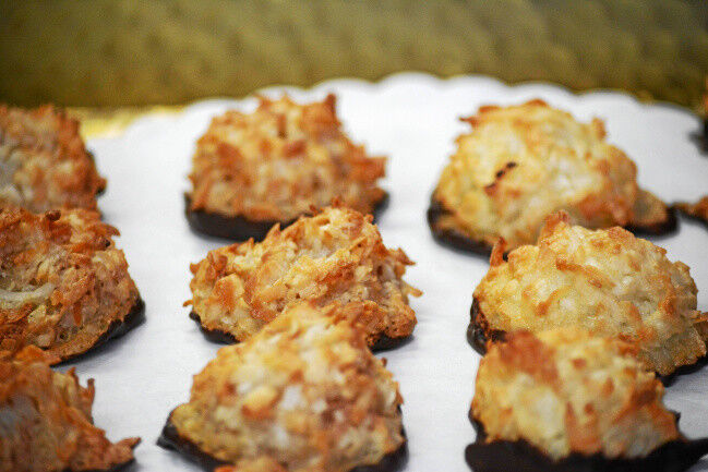 Coconut macaroons are a favorite Passover treat