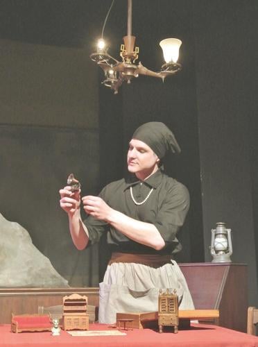 One actor is his own ensemble in prize-winning drama at Hubbard Hall