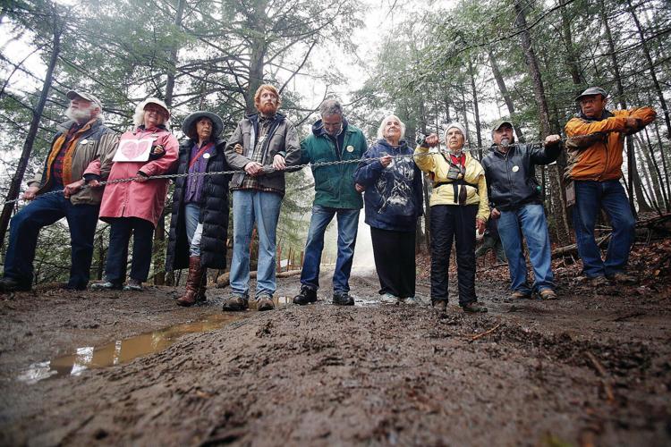18 pipeline protesters arrested after blocking access to Otis State Forest