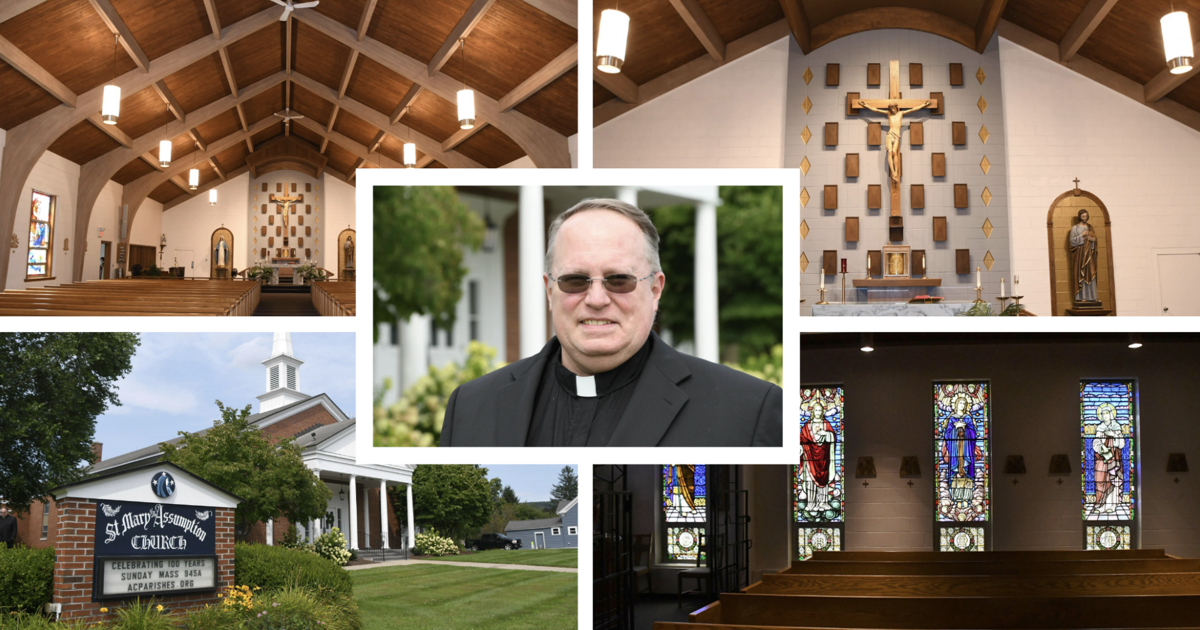 At 100, St. Mary of the Assumption in Cheshire is 'family,' its pastor says