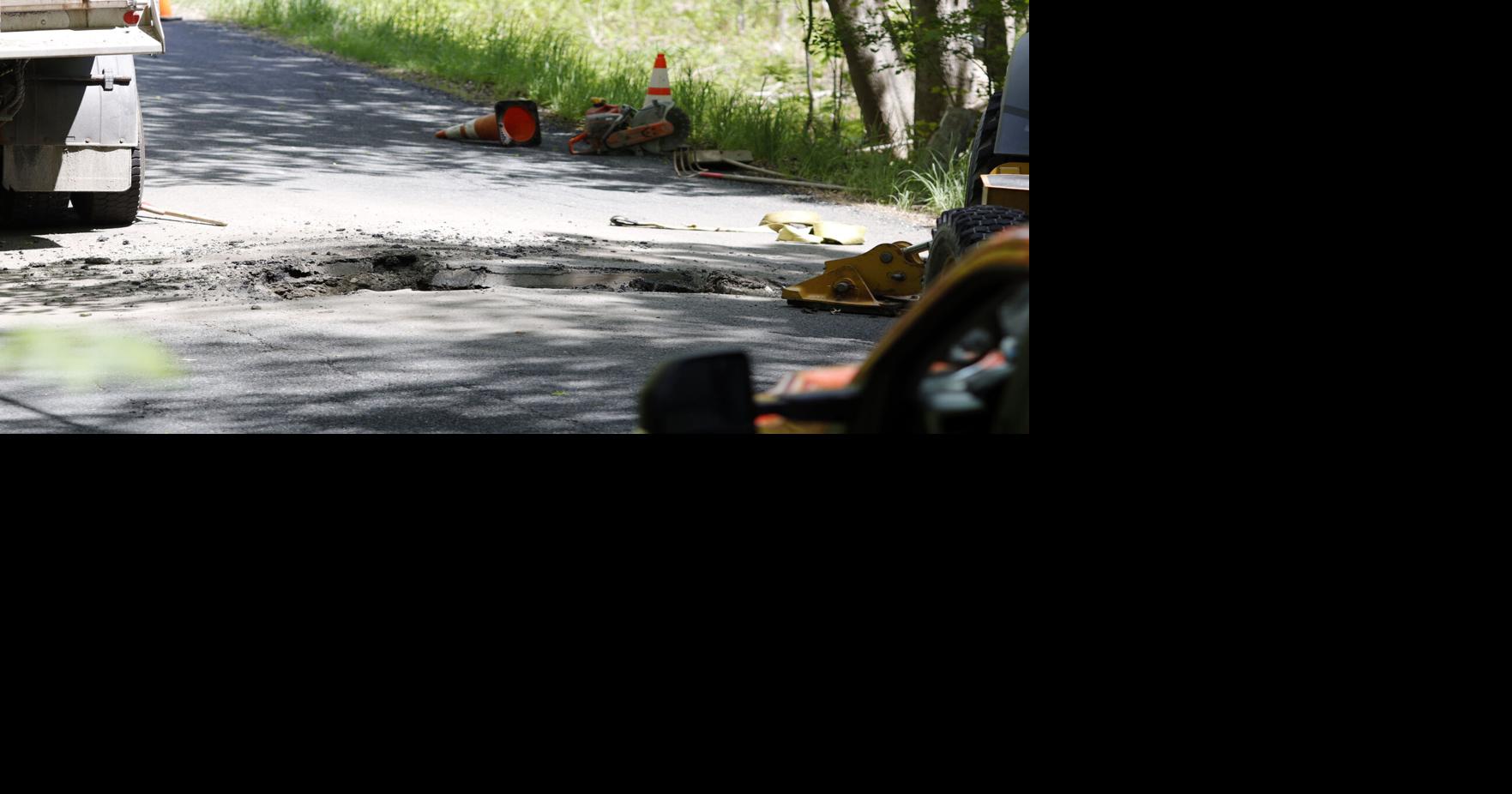 Sinkhole closes part of Dublin Road in Richmond until further notice