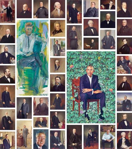 Evan Berkowitz: Critics say Kehinde Wiley's new Obama portrait is without precedent. They're wrong.