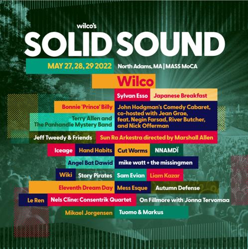 Lineup of solid sound artists