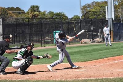 baseball player swings