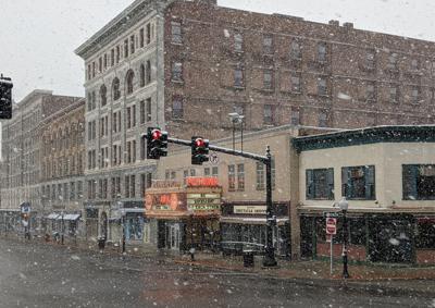 Snow in downtown North Adams (copy)