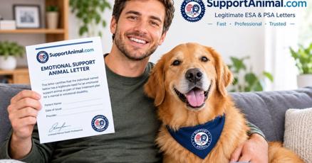 SupportAnimal.com Simplifies Access to ESA and Psychiatric Service Animal Documentation