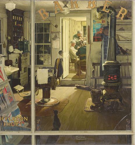 'Shuffleton's Barbershop' to be sold to U.S. museum; will be shown at Rockwell Museum