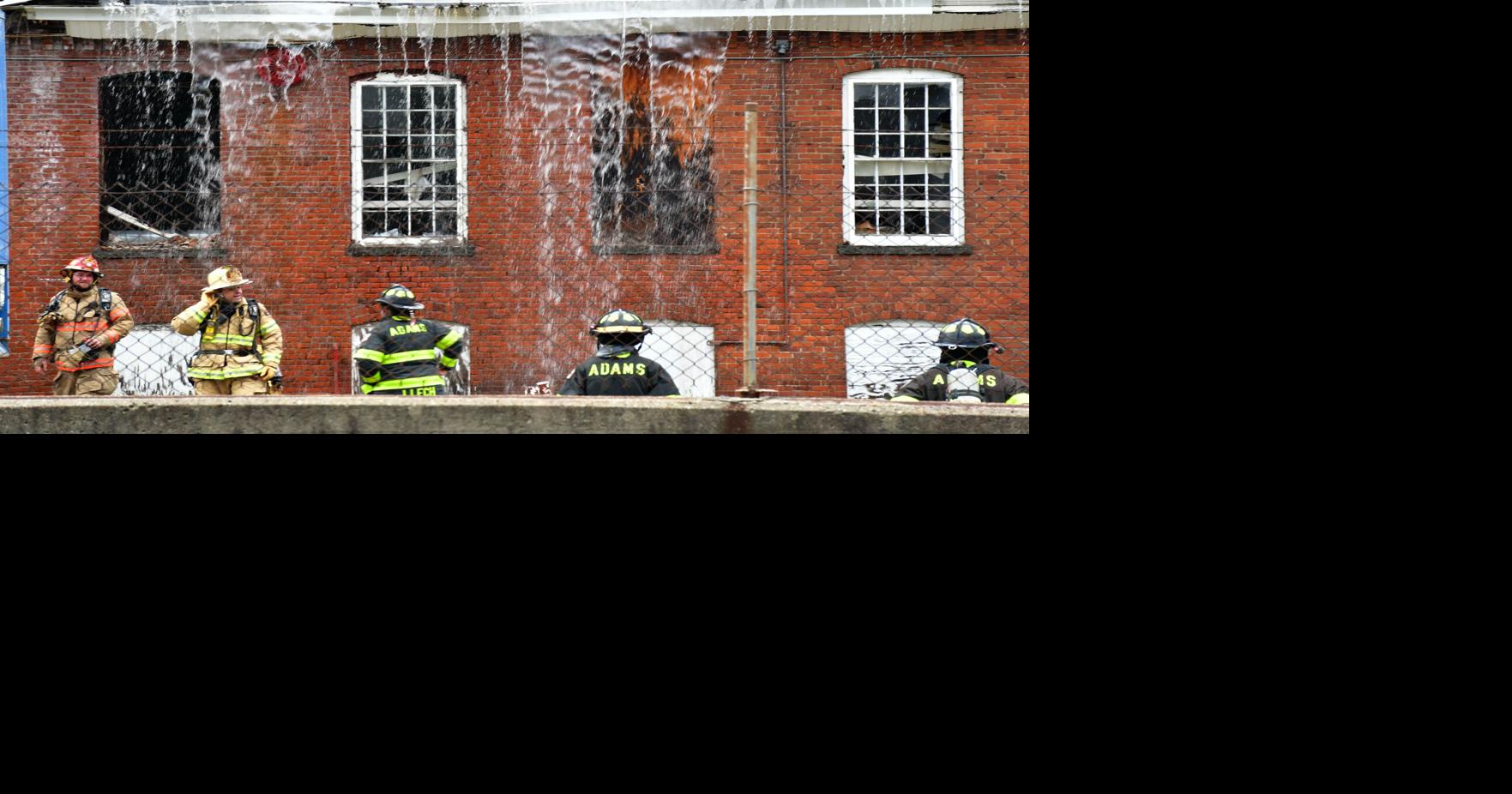Air quality advisory issued due to a structure fire at a former factory in Adams | Breaking