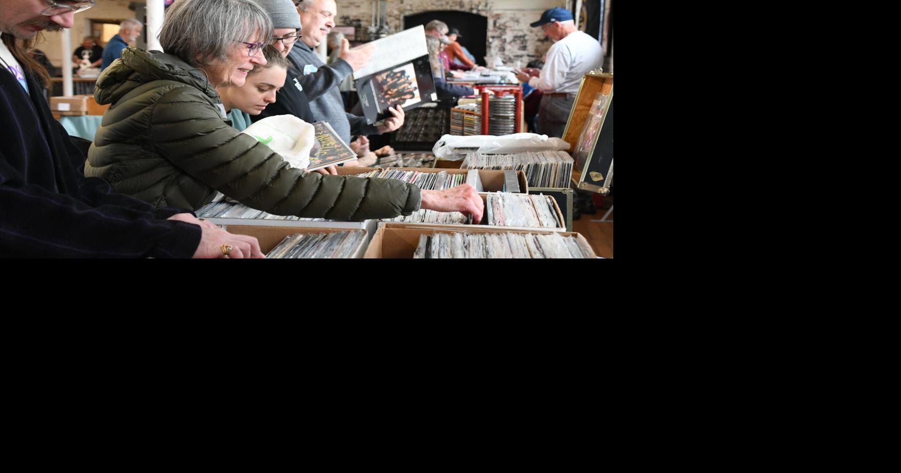 Residents hunt for old-school sound at the Central Berkshire Record Show