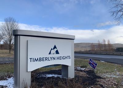 Timberlyn Heights sign