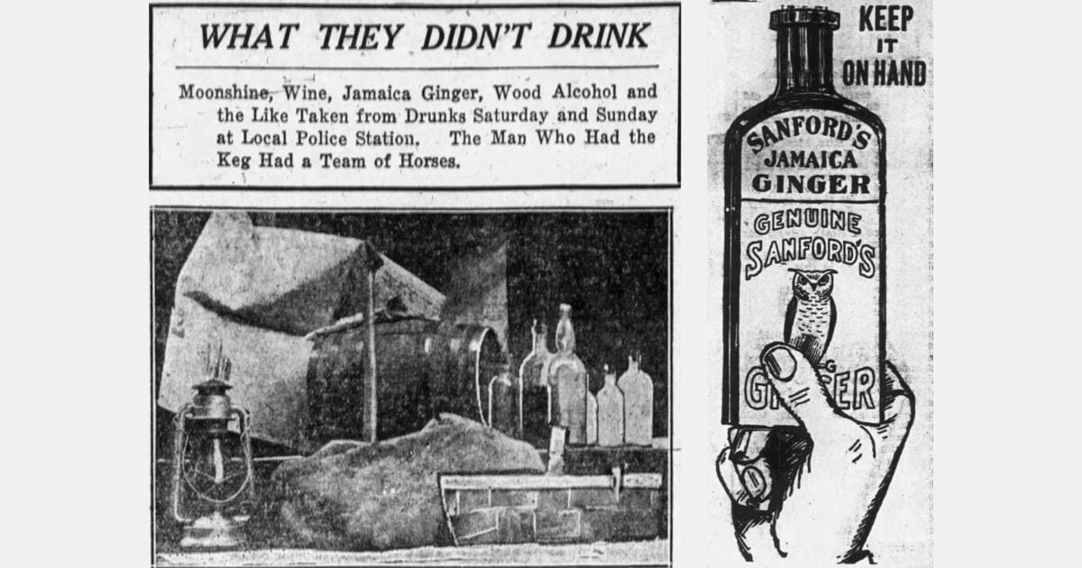 Nip bottle debate recalls 'Jakey' epidemic of the 1920s History The
