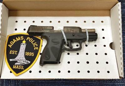 OUI arrest in Adams nets illegal handgun, arrest of Pittsfield men