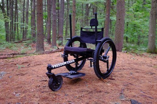 Sheffield all-terrain wheelchair