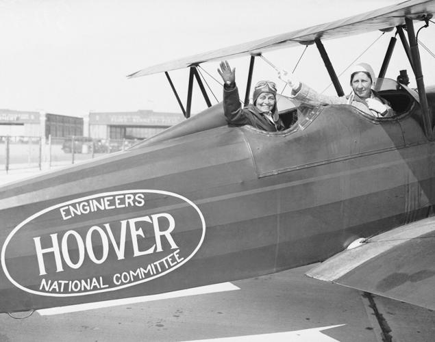 Flying Grandmothers For Hoover 1932