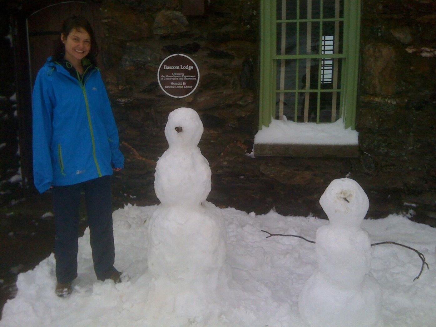 First Artificial Snow Falls on Mt. Greylock