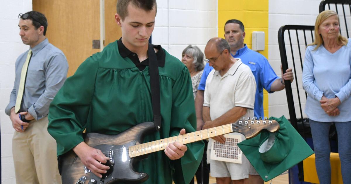 McCann Technical High School Class of 2026 plays their final chords