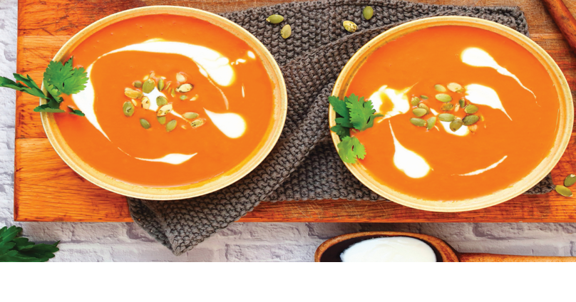 Julie Potter: Warm up with thick creamy soup Arts and Culture