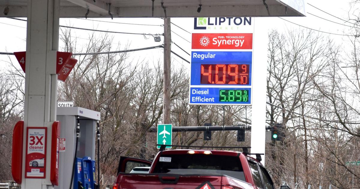 Gas prices have cracked $4 per gallon in some Berkshire locations. How long could this last?