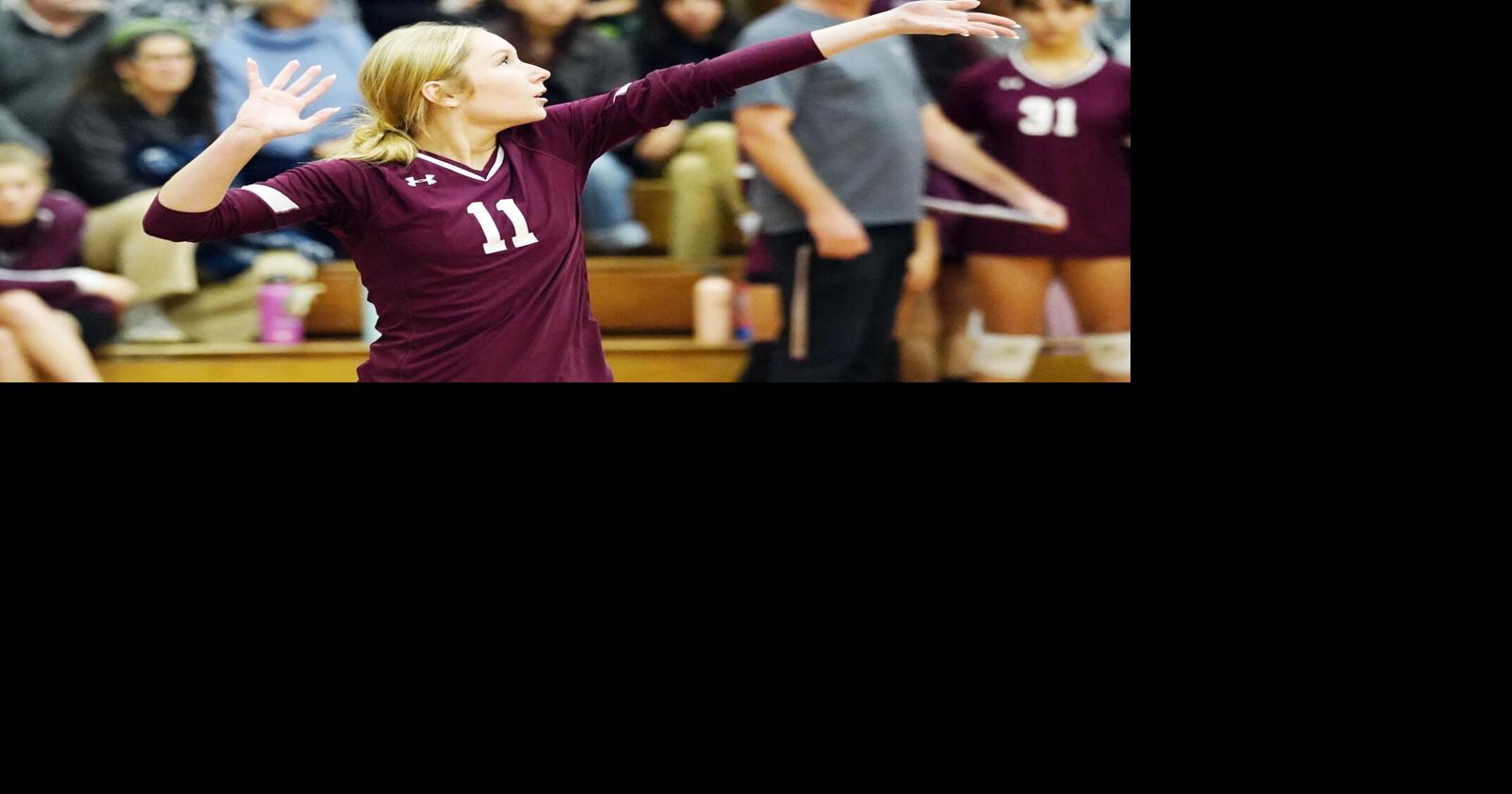 MIAA State Volleyball Lenox and Monument Mountain fall in road matches