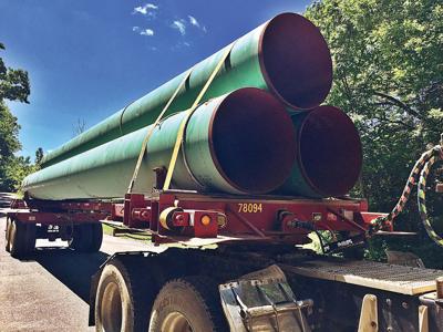 Putin-linked steel company supplies pipes for Kinder Morgan's expansion project in Otis State Forest
