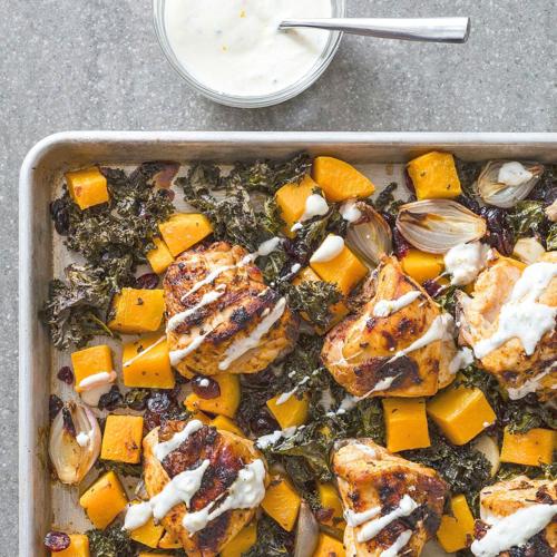 For an easy, nutritional chicken dish, add a sheet pan