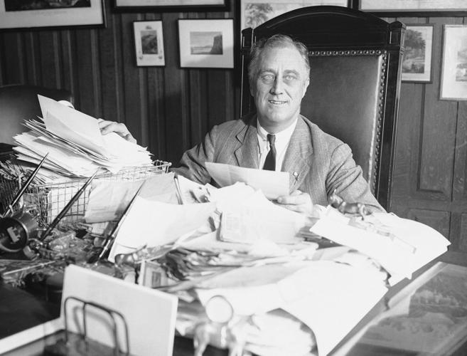 FDR Swamped With Letters 1932