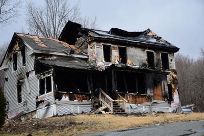 Hastings Street home devastated by a fire