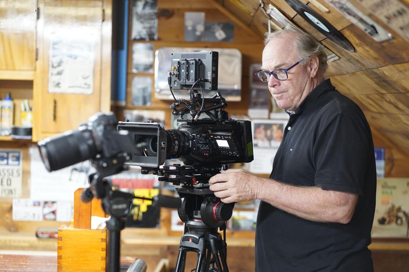 Camera operator Rick Sands
