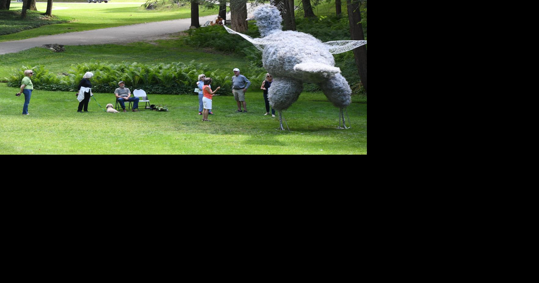 Sculptures take flight at The Mount during artists’ meet-and-greet