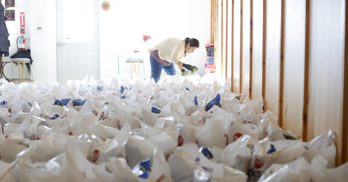 Food distribution effort by Multicultural Bridge kicks off MLK weekend of service