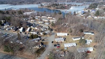 Lake Onota Village from above