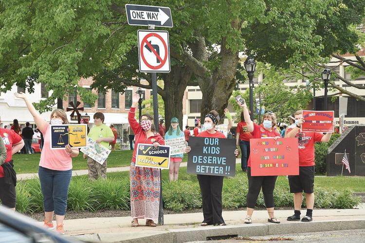 Berkshire teachers' rallying cry: We're 'essential'