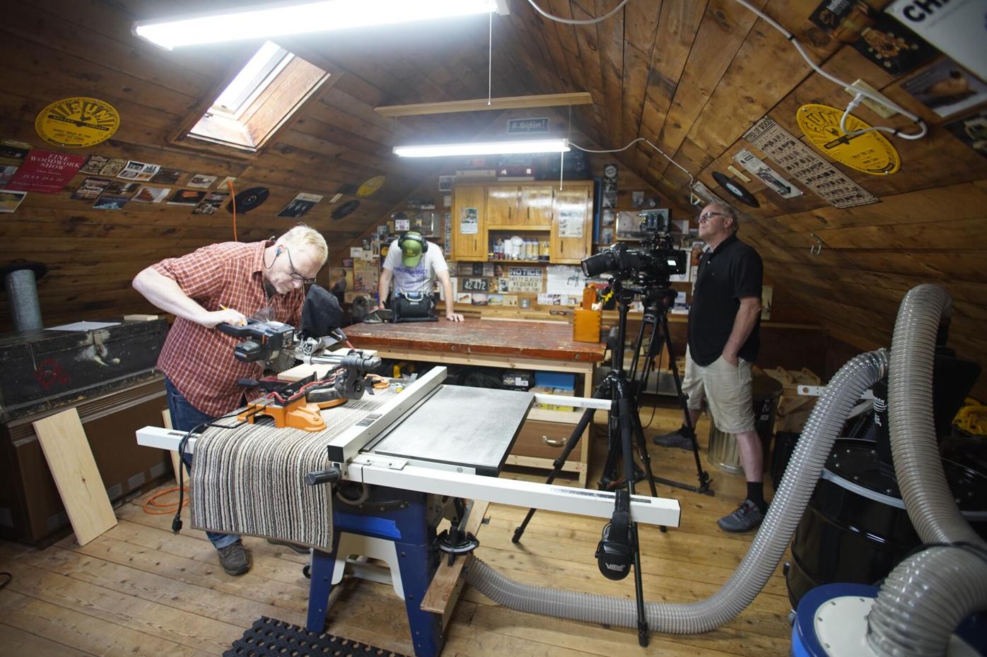 Making a cut on camera
