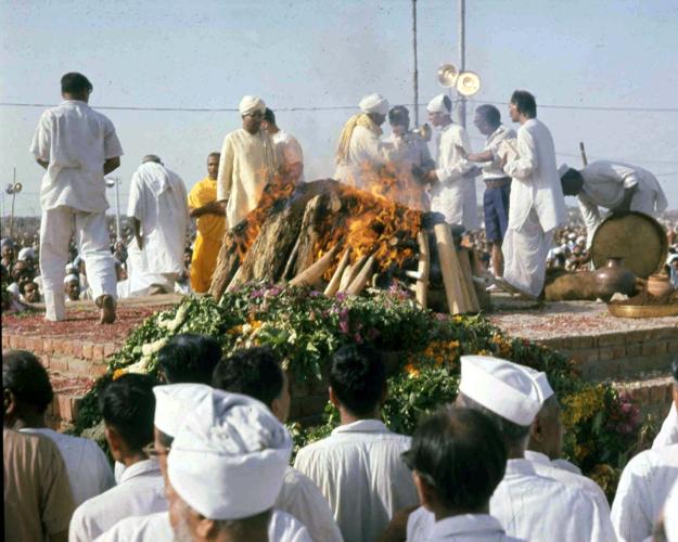 India Nehru Funeral