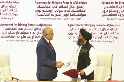 Us Taliban Sign Deal Aimed At Ending War In Afghanistan Archives Berkshireeagle Com