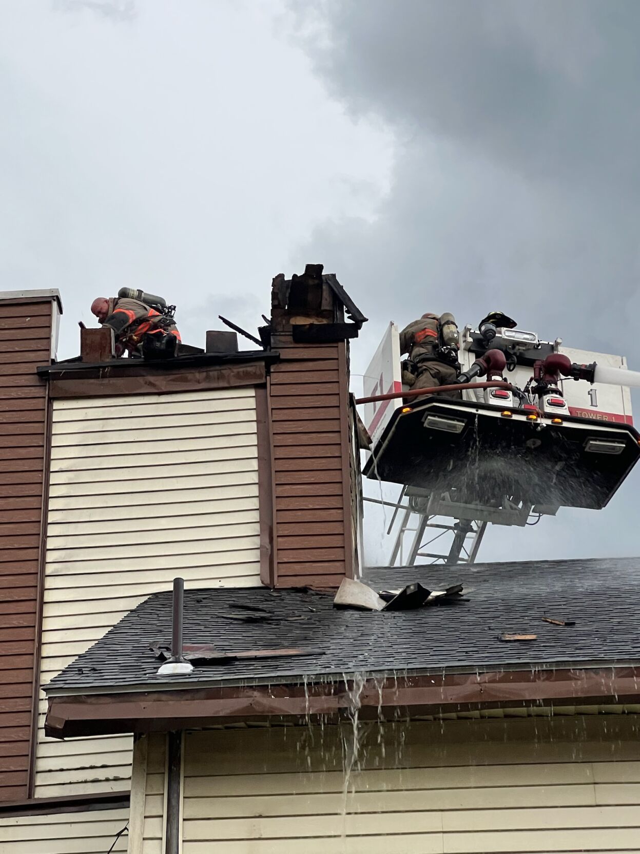 Lightning Strike Starts A Fire At Price Memorial AME Zion Church In ...