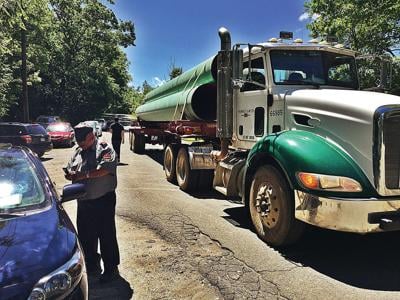 Sandisfield highway chief: 'Road is shot from pipeline work'