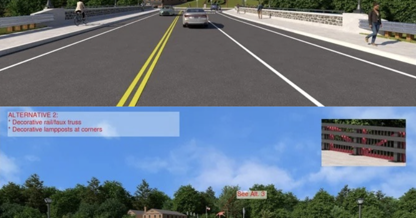 Great Barrington residents to decide between two design options for the new State Road bridge