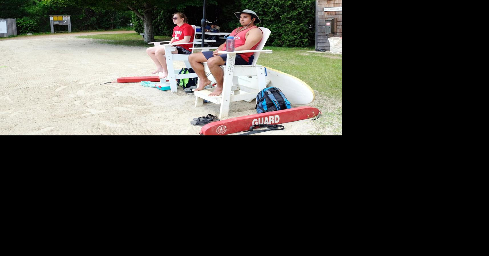 Lifeguards at Lake Garfield Beach Archives