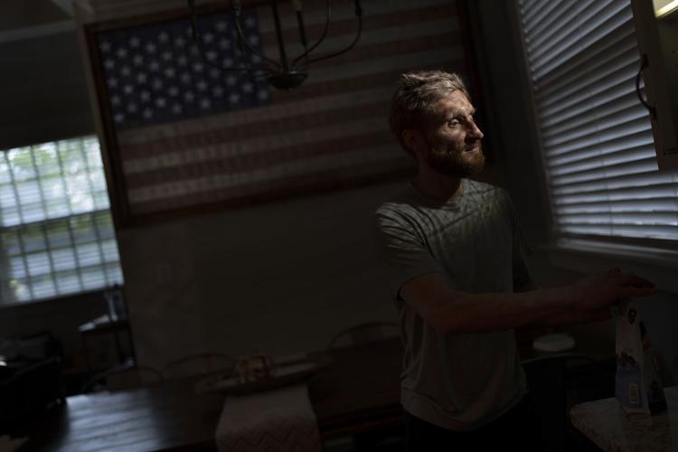 A Navy explosives expert makes tea for his wife