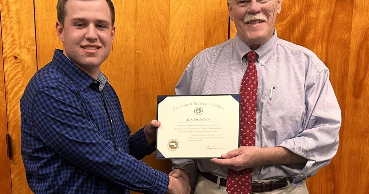 Meet Landon LeClair, McCann Technical School’s award-winning senior and role model