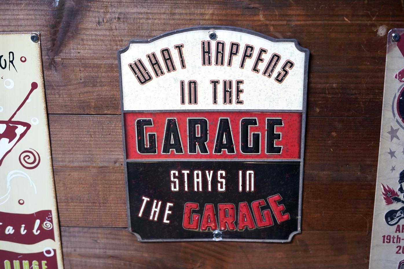Garage decoration