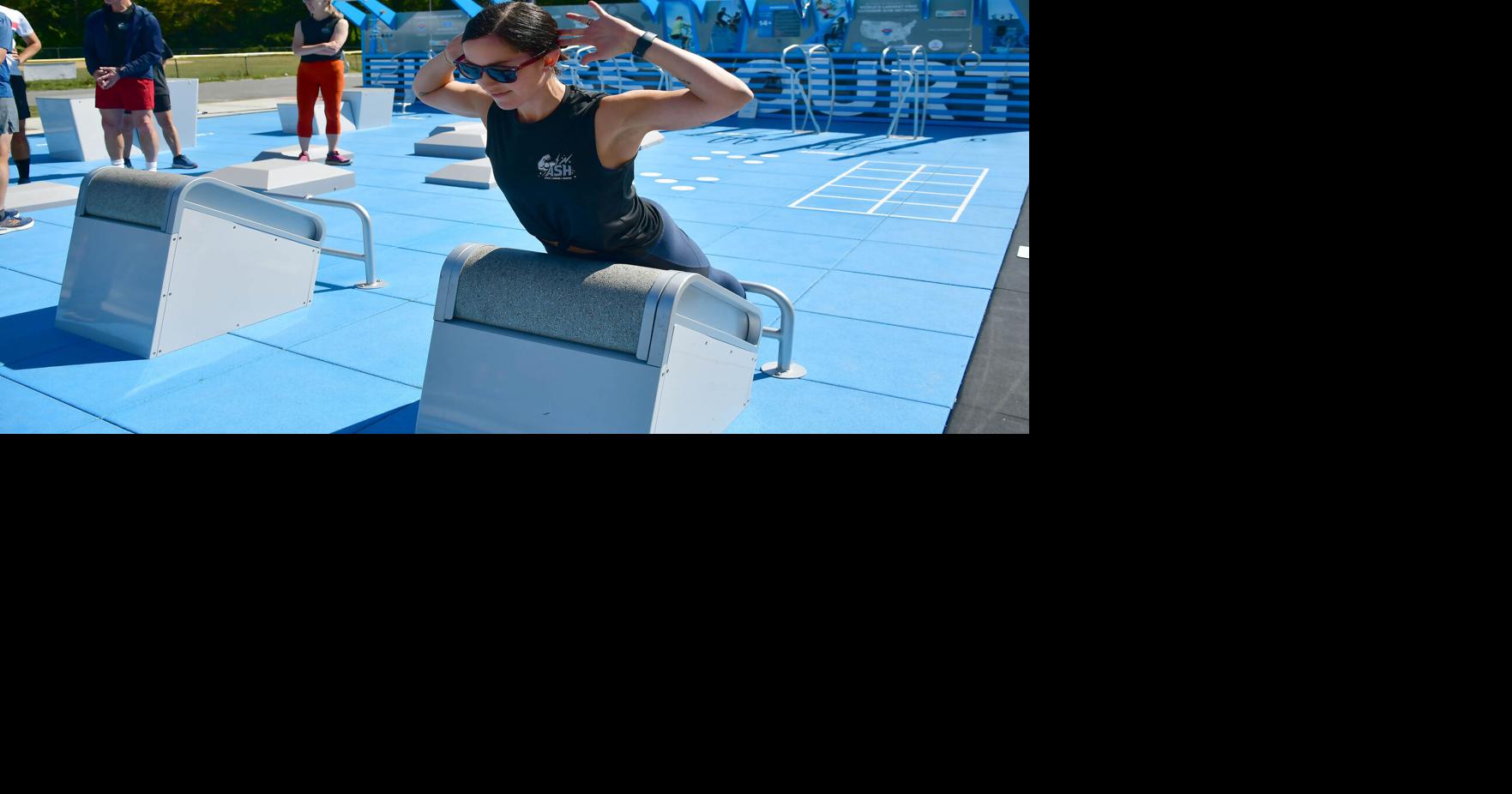 Seven minutes to a stronger you: Williamstown debuts new, free outdoor fitness court | Northern Berkshires