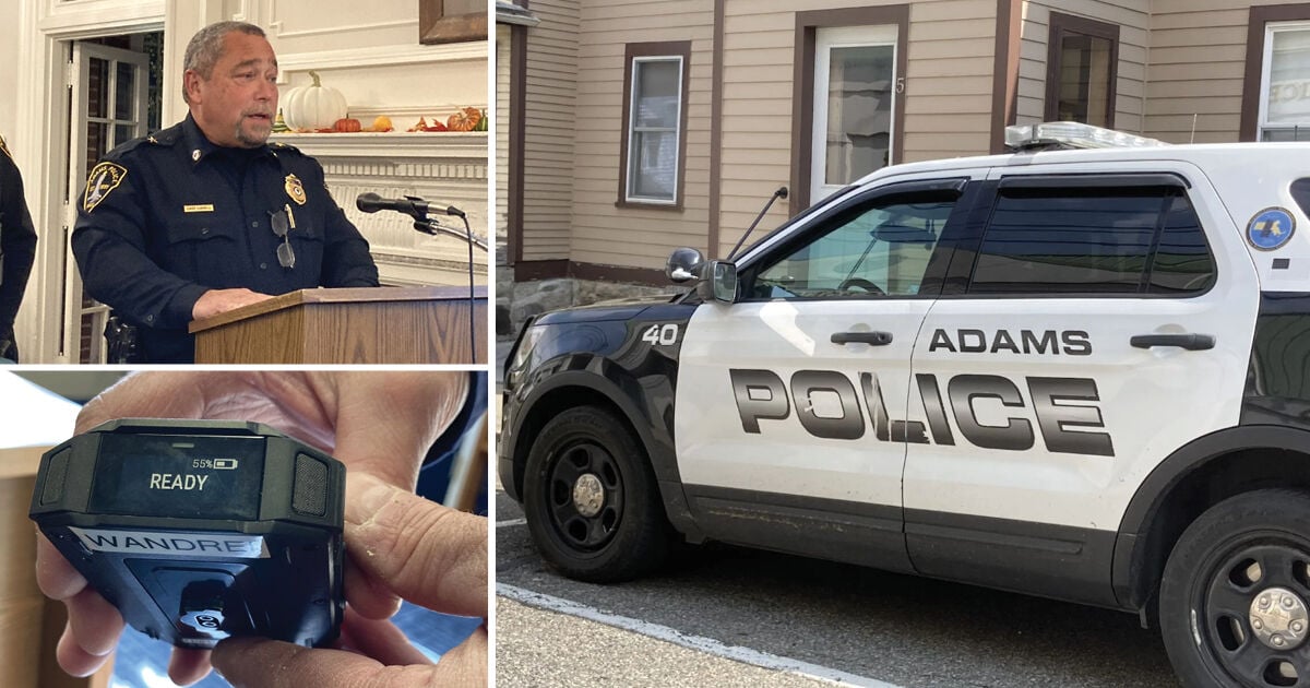Adams police are using body-worn cameras after years in storage