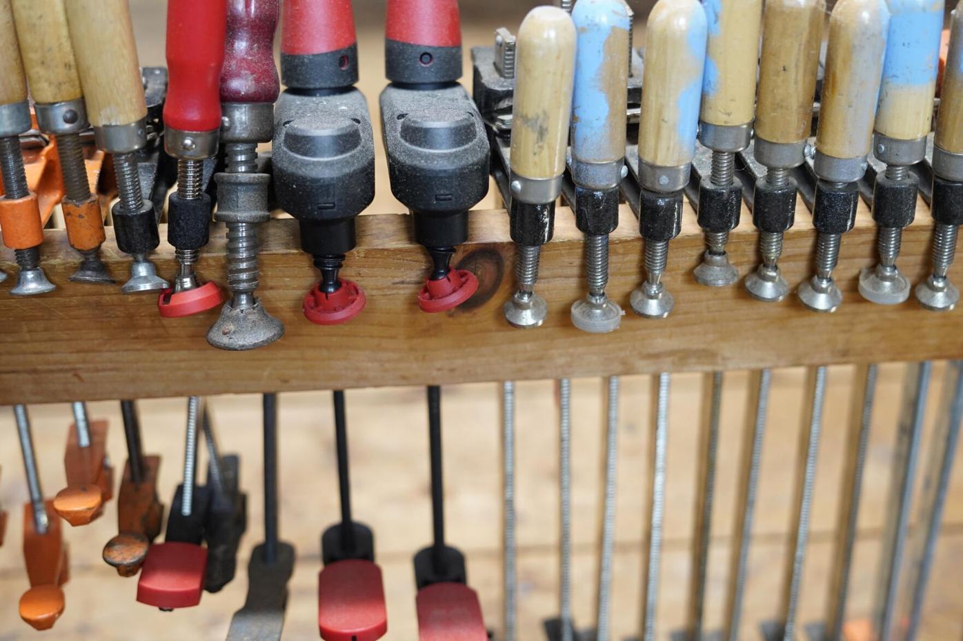 Tools in garage
