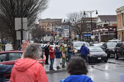 Protest on South Street