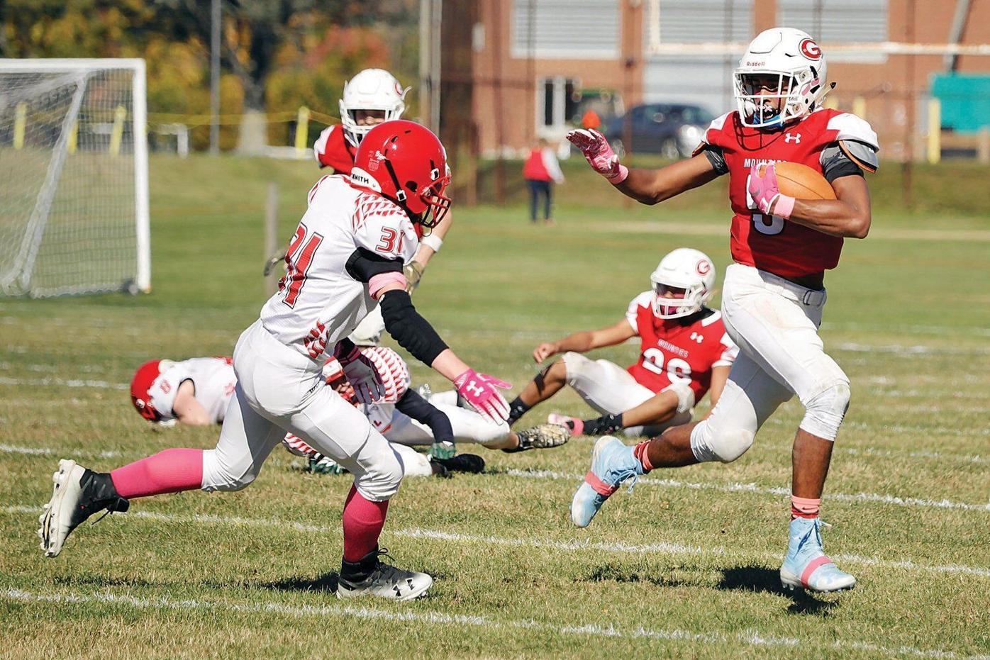Drury football co-op, playing in Mount Greylock uniforms, rolls to win over Athol
