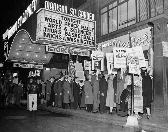 Pickets at Madison Square Garden