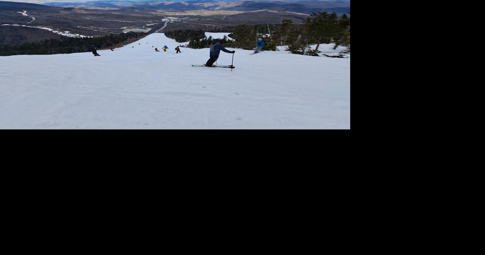 Mike Walsh Wrapping the Powder Report season with a springtime shred