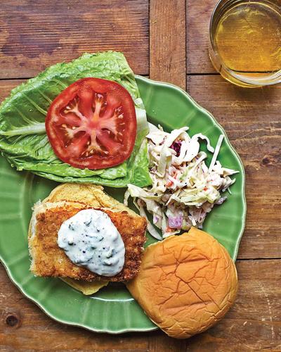 Halibut fried fish sandwich brings back a taste of summer